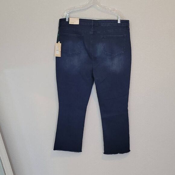 NYDJ Slim Bootcut Ankle Jeans Women's Plus Size 18 - Picture 4 of 9